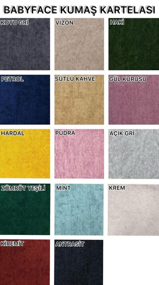 BABY FACE Kanepe Kolsuz Koltuk Örtüsü