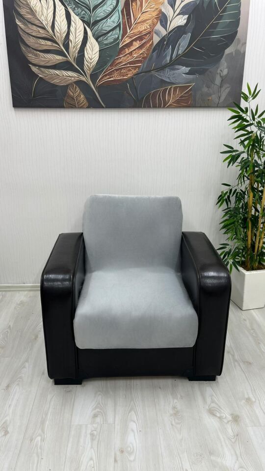 İtalyan Süet Kolsuz Tekli Koltuk Örtüsü