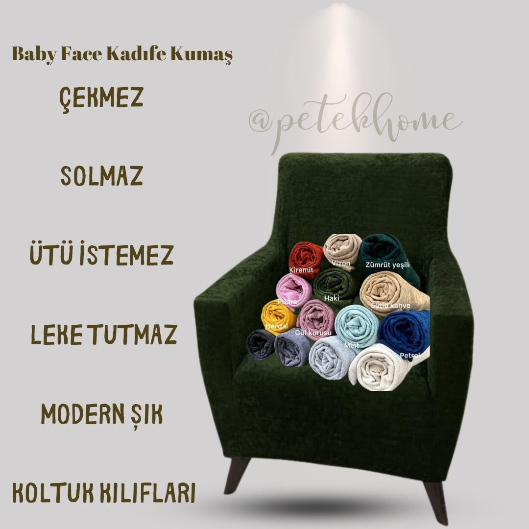 BABY FACE Tekli Giydirme Koltuk Örtüsü