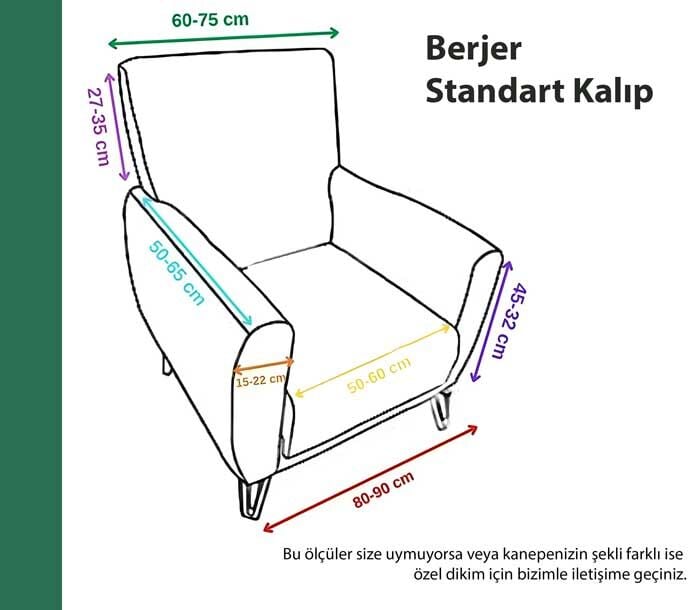Mikro Petek Kumaş Tam Giydirme Koltuk Kılıfı Örtüsü