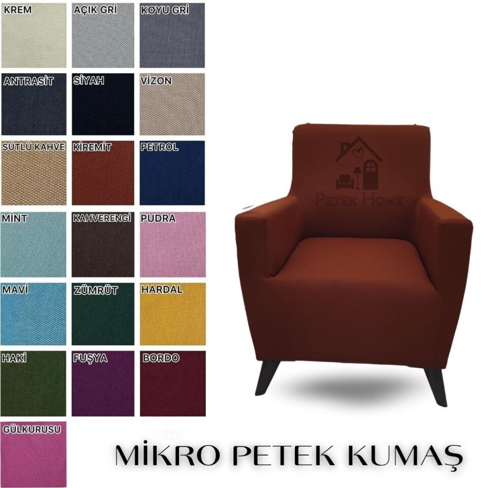 Mikro Petek Kumaş Tam Giydirme Koltuk Kılıfı Örtüsü