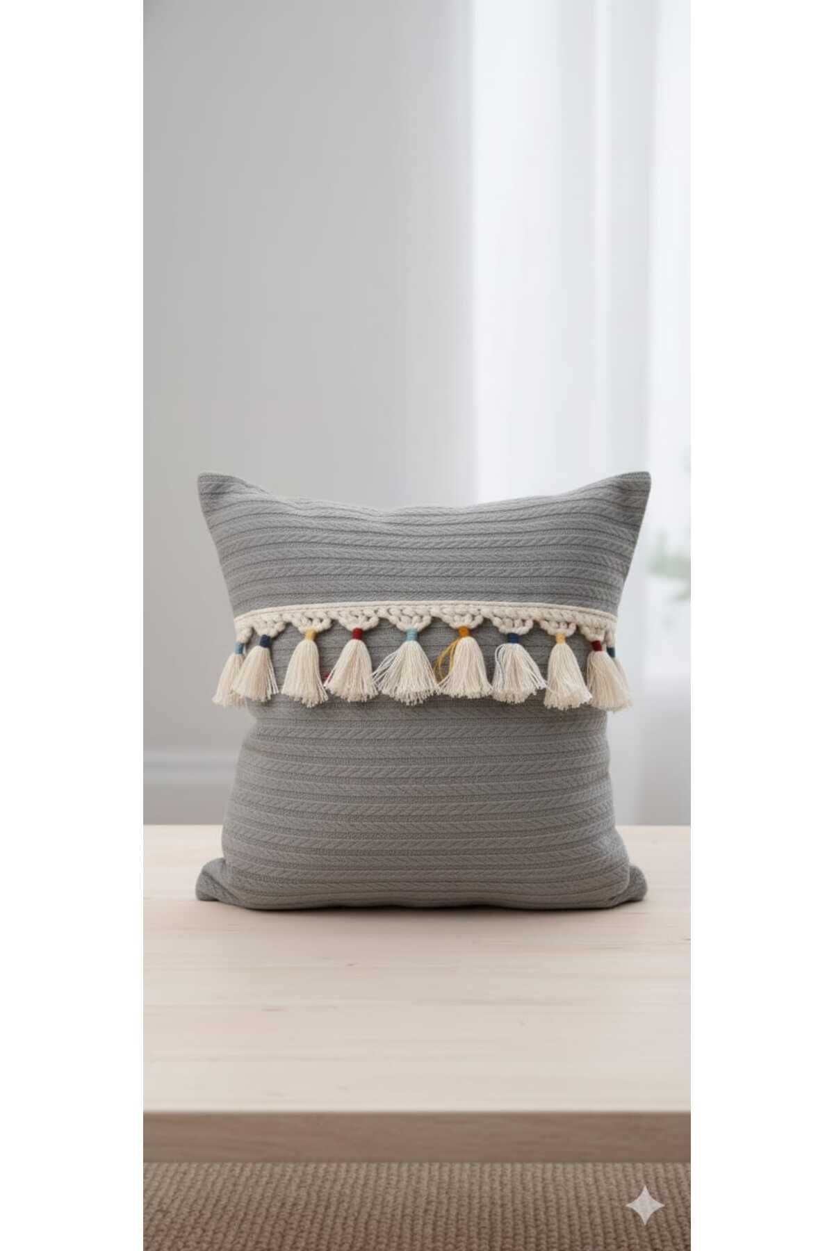 PÜSKÜLLÜ BOHEM KIRLENT (40X40 1 ADET )