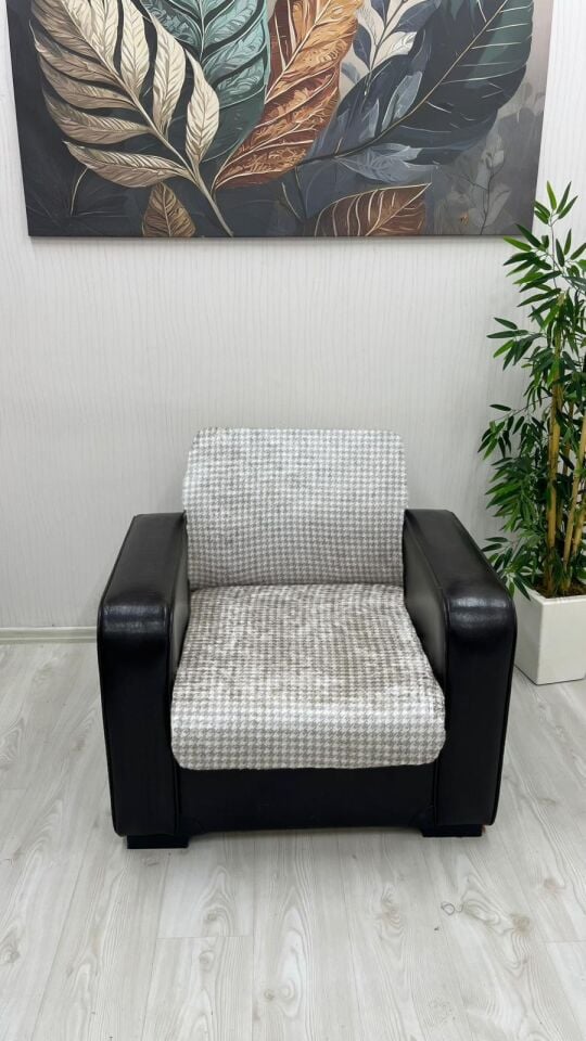 Kadife BK Tekli Kolsuz Koltuk Örtüsü